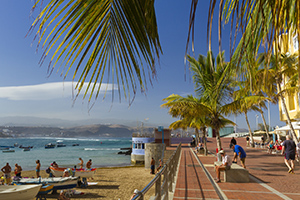 Northern end of Las Canteras beach