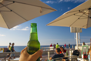 Tropical beer from Gran Canaria