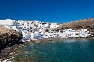 Tufia beach in east Gran Canaria