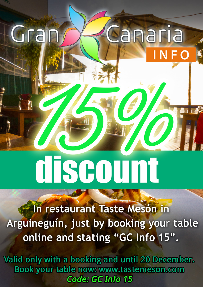 taste meson Arguineguín 15 percent discount 