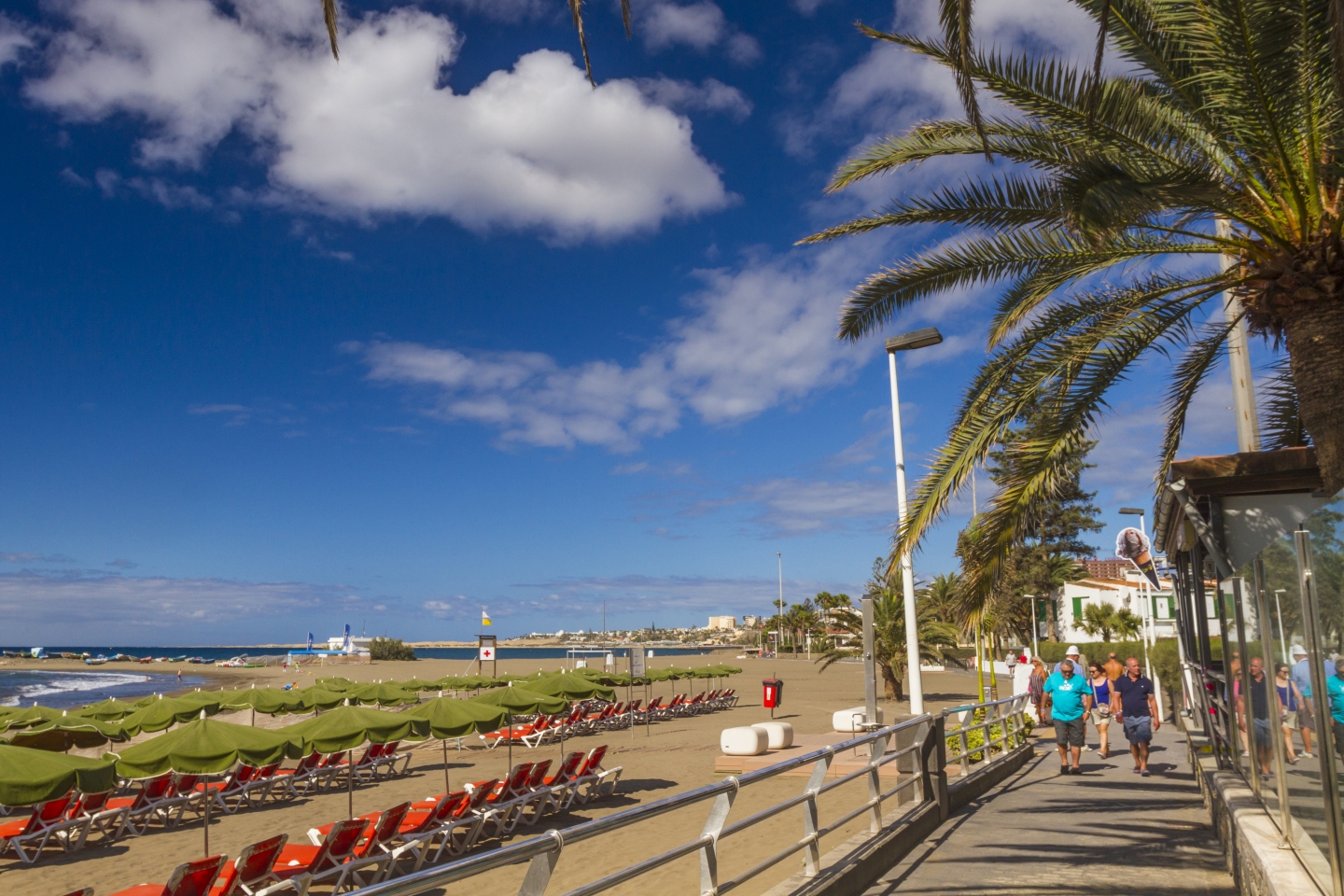 Las Burras beach in south Gran Canaria