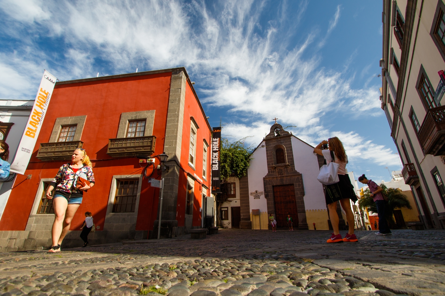 The Plaza de Antonio Abad in Las Palmas de Gran Canaria