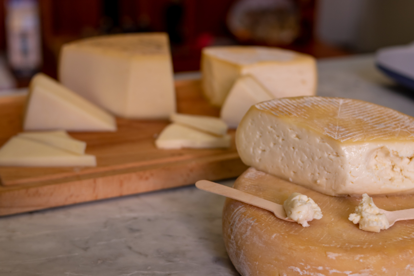 Gran Canaria cheeses in Guía town