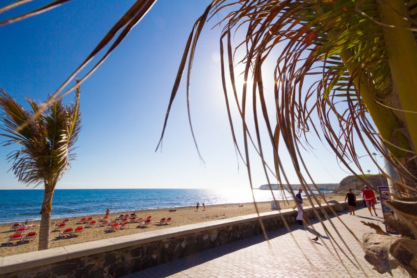 Meloneras beach is Maspalomas resort&#039;s other beach